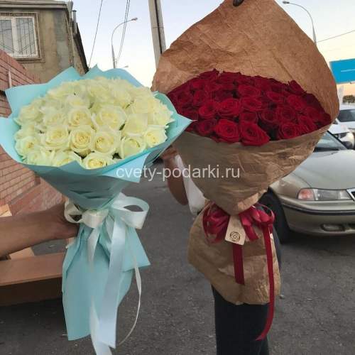 Комплект из букетов «Жених и невеста»