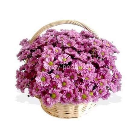 Корзина цветов «Неженка»  
